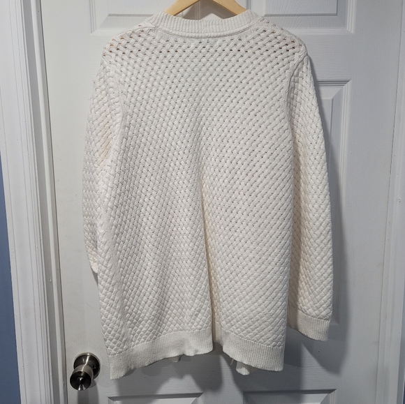 Cozy Hasting & Smith Sweater Women's Cardigan, Open Front, 2 pockets, Knit, - Picture 7 of 9